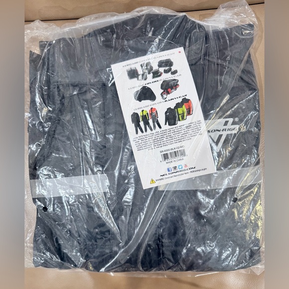 Nelson Rigg Stormrider Rain Suit; 100% Waterproof Pants and Jacket Included